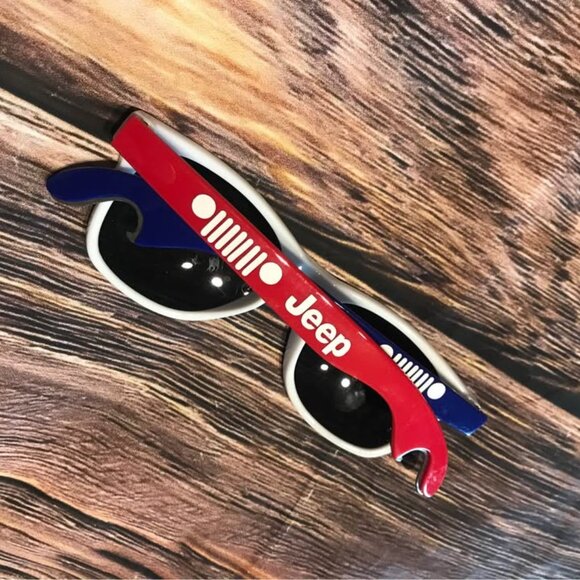 Jeep Sunglasses American Flag Forth of July Red White Blue USA NEW Custom Made - Picture 13 of 14